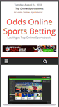 Mobile Screenshot of oddsonlinesportsbetting.com
